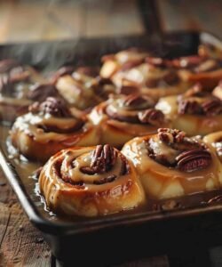 Brown Butter Pecan Cinnamon Rolls: A Decadent Breakfast Treat