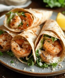 Grilled Shrimp Caesar Wraps Made Easy Recipe
