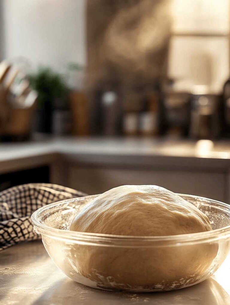 Add butter gradually and knead until the dough becomes smooth and elastic.