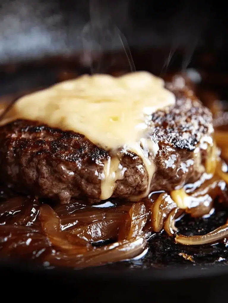 Place a small pile of onions on the hot skillet. Immediately press a beef ball on top using parchment and a heavy spatula. Smash hard and season with salt and pepper.