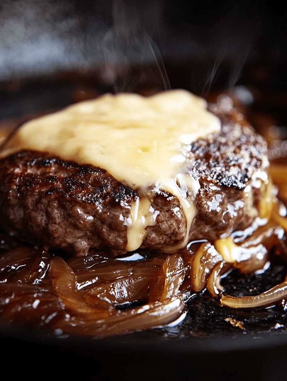 Smash Burger Recipe with Onions That’s Crispy, Juicy & Loaded 2 Place a small pile of onions on the hot skillet. Immediately press a beef ball on top using parchment and a heavy spatula. Smash hard and season with salt and pepper.