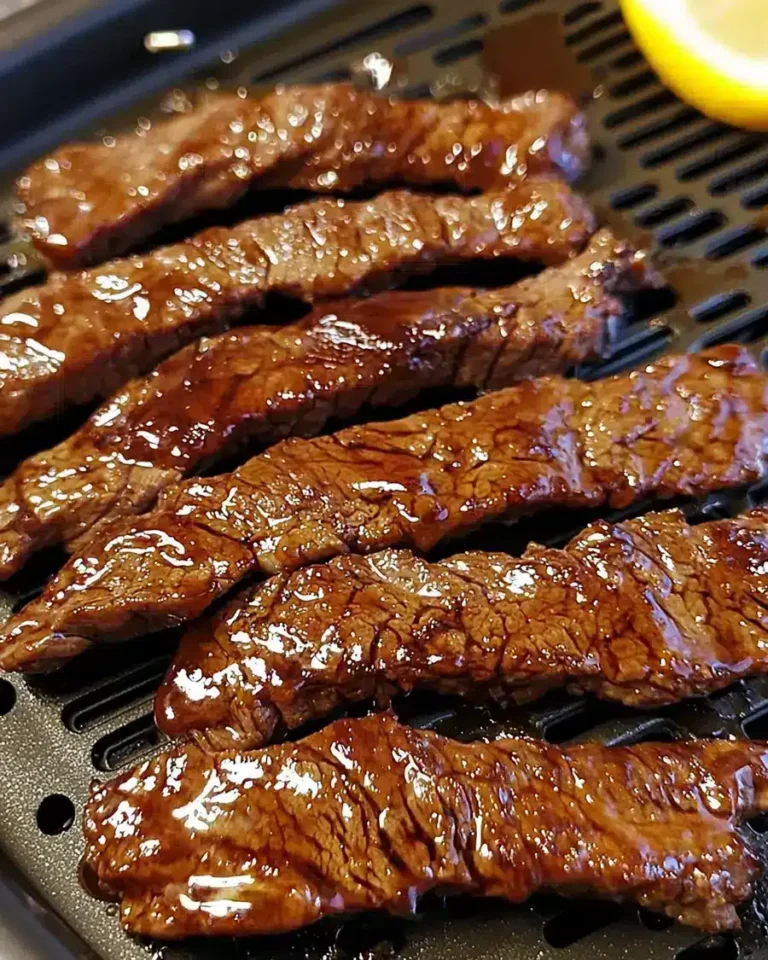 Dinner Just Got Sweet Sizzling: Honey Glazed Steak Strips in the Air Fryer