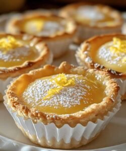 Baby Lemon Impossible Pies – A Luscious Citrus Dessert That Practically Bakes Itself