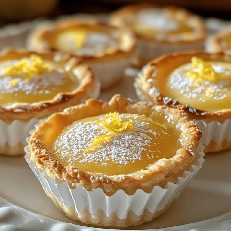 Baby Lemon Impossible Pies – A Luscious Citrus Dessert That Practically Bakes Itself