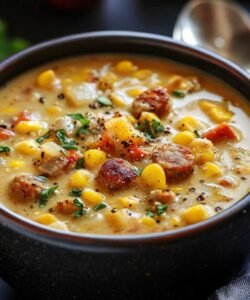 Sausage Corn Chowder – The Ultimate Comfort Soup Recipe for Every Season