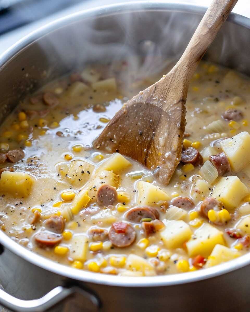 Sausage Corn Chowder – The Ultimate Comfort Soup Recipe for Every Season 4 Sausage Corn Chowder – The Ultimate Comfort Soup Recipe for Every Season