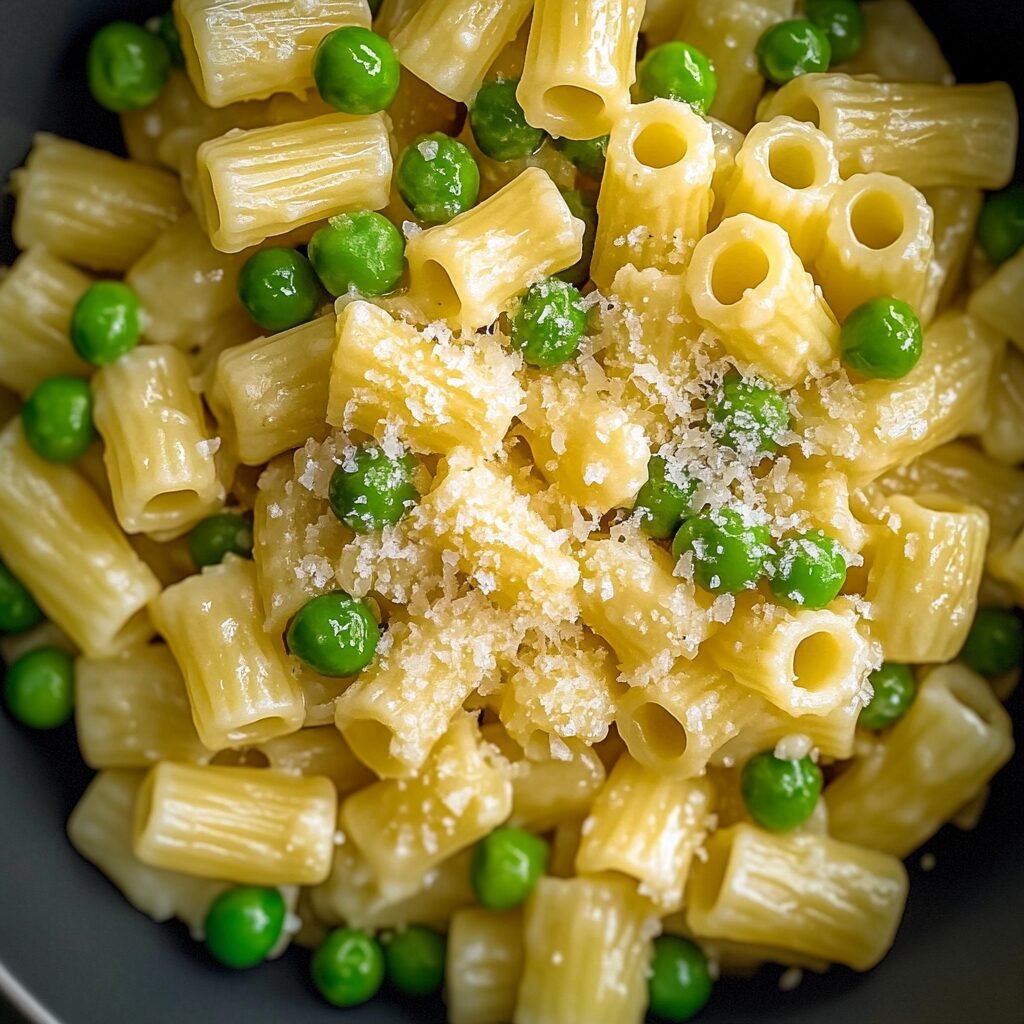 Ditalini Pasta with Peas and Parmesan: A Comforting Classic with a Flavorful Twist