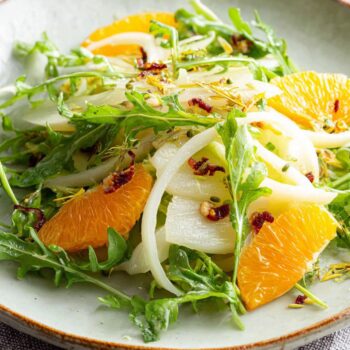 Fennel Orange Arugula Salad