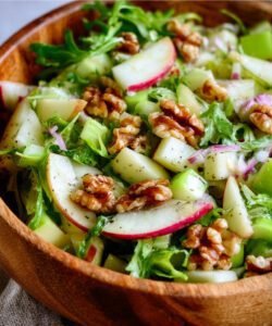 Green Apple Celery Walnut Salad