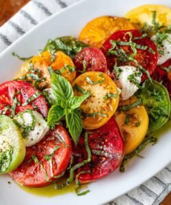 Heirloom Tomato Basil Salad