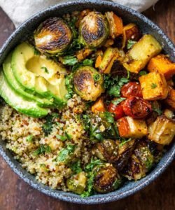 Roasted Veggie and Quinoa Power Bowl