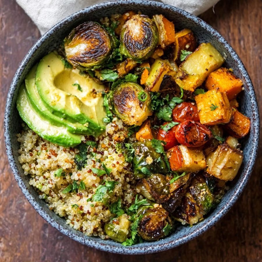 Roasted Veggie and Quinoa Power Bowl