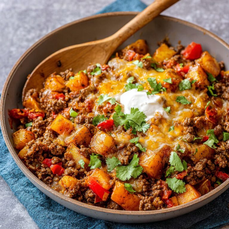 Southwest Ground Beef & Potatoes