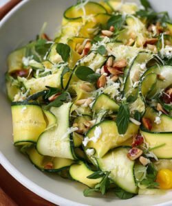 Zucchini Ribbon Summer Salad