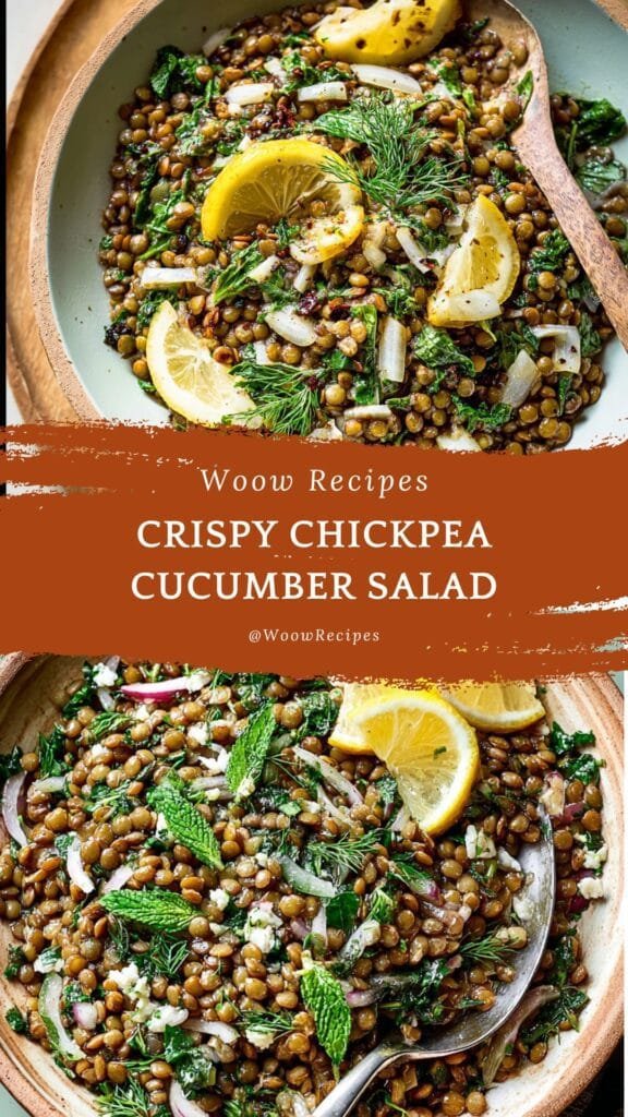 Crispy Chickpea Cucumber Salad: Quick Plant-Based Delight