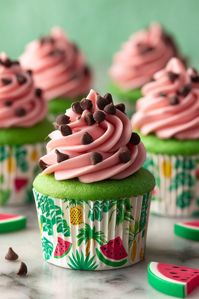 Watermelon Cupcakes: A Sweet Slice of Summer Fun!