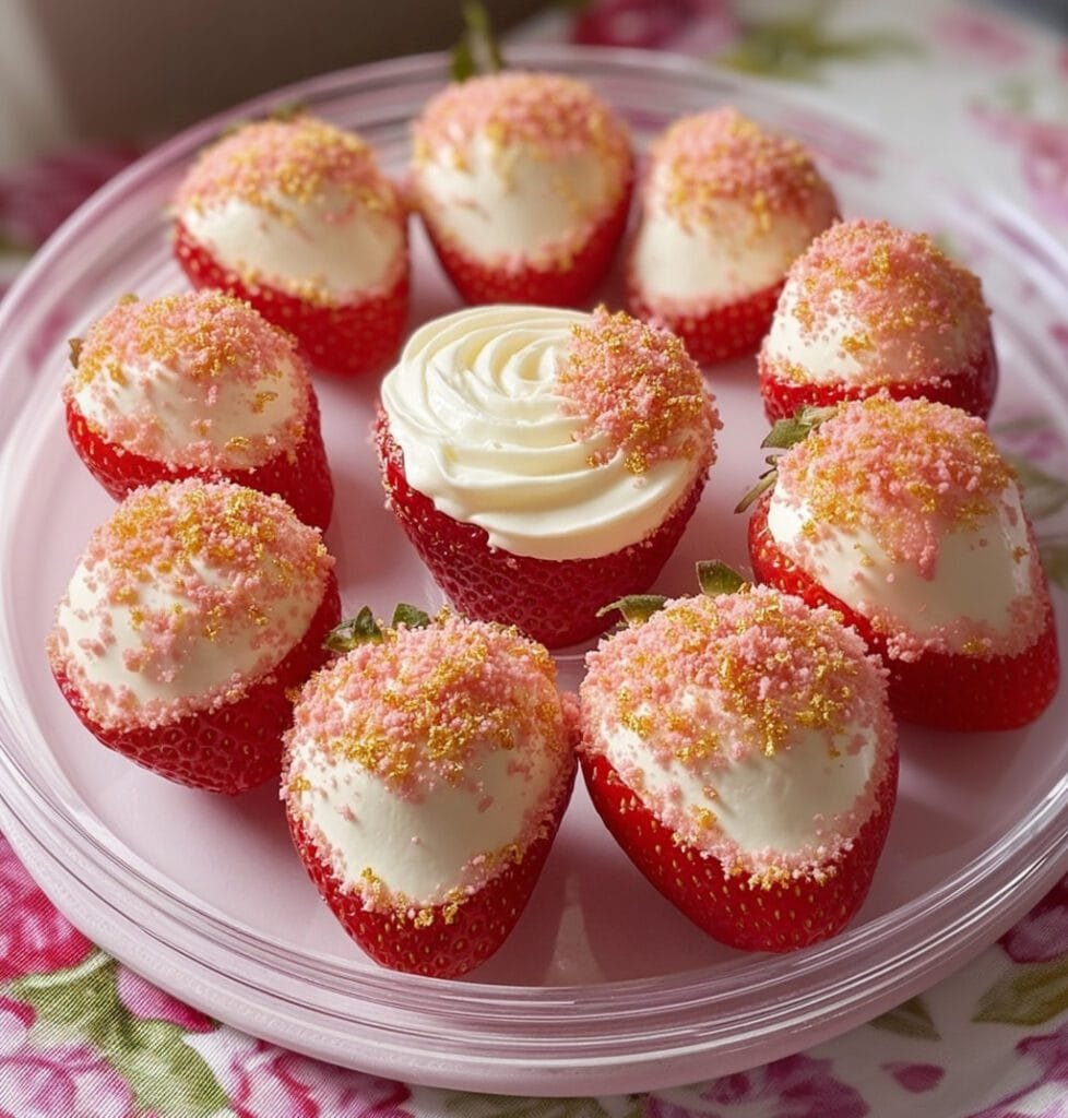 Cheesecake Deviled Strawberries