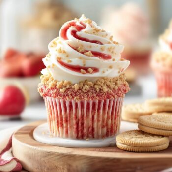 Strawberry Crunch Cupcakes Recipe
