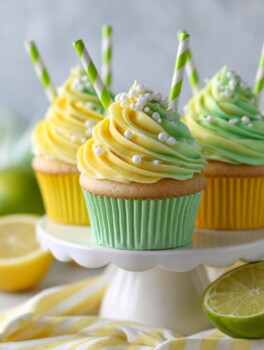Lemon Lime 7UP Soda Cupcakes
