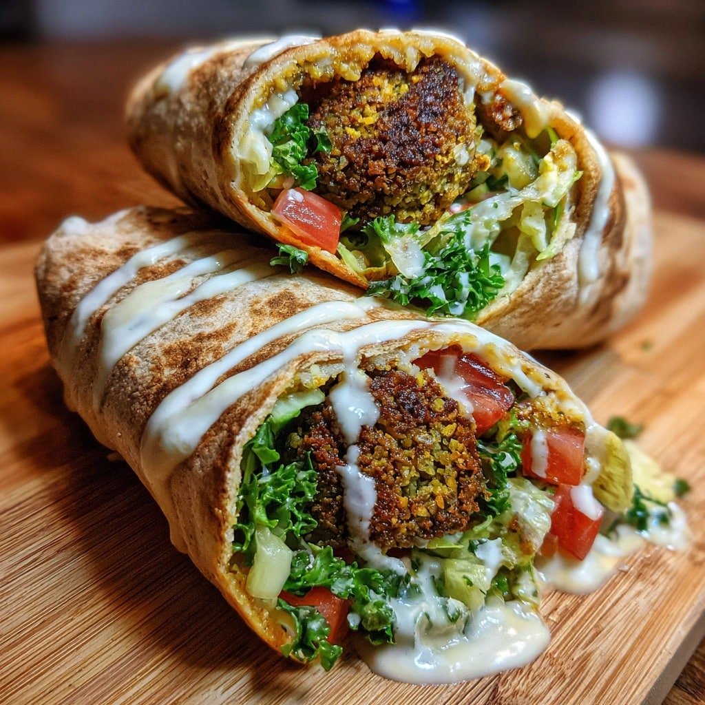 Baked Falafel Wraps: Uncover Delicious Street Magic!