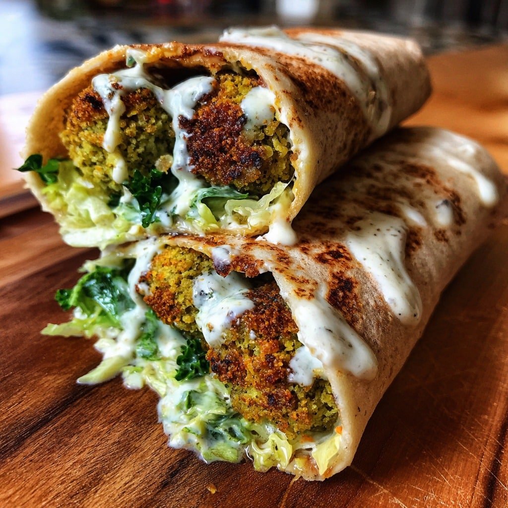 Why You'll Love This Baked Falafel Wraps