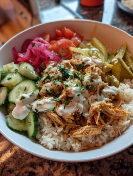 Chicken Shawarma Bowl Recipe: A Flavorful Middle Eastern Dinner