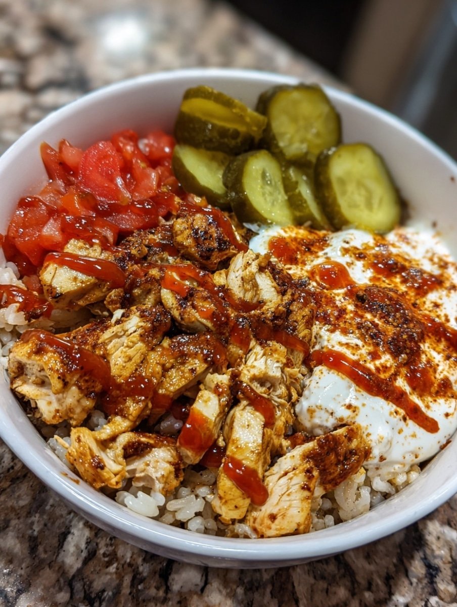 Chicken Shawarma Bowl Recipe
