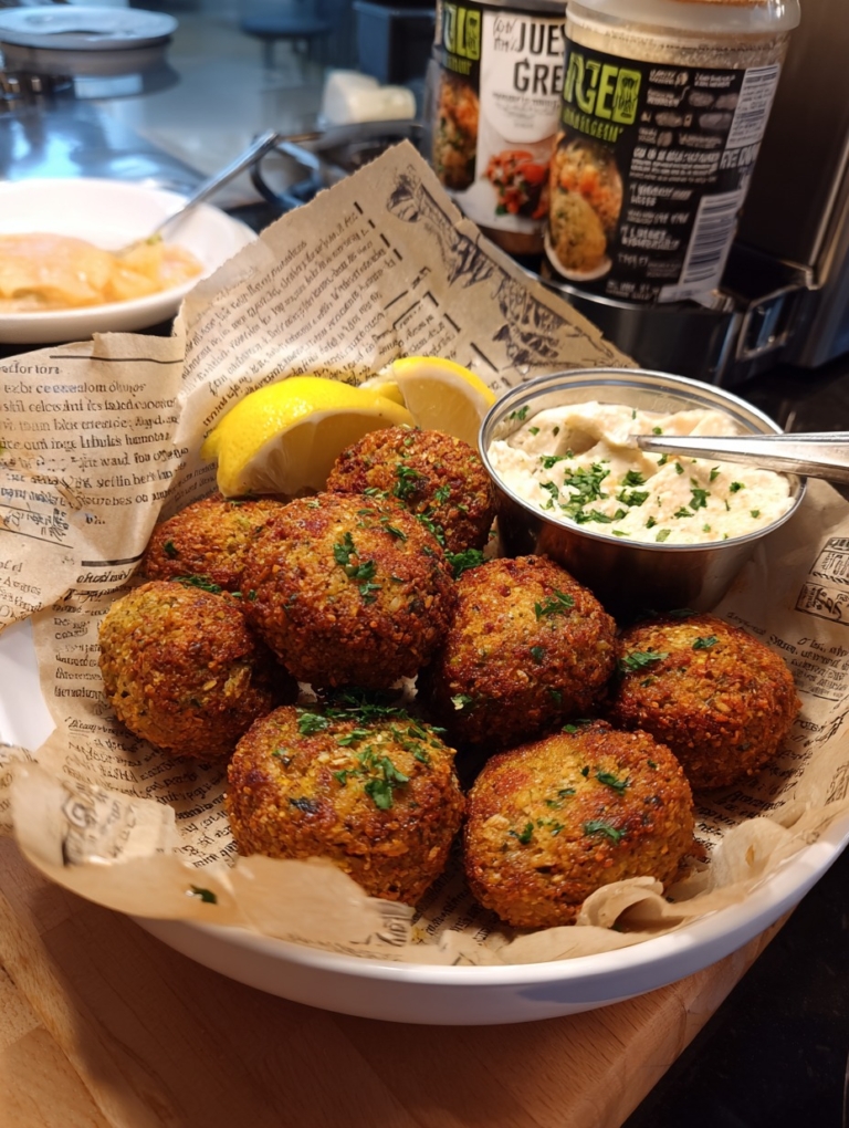 Crispy Air Fryer Falafel