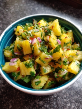 Fresh Pineapple Salsa: Spice Up Your Summer Condiments