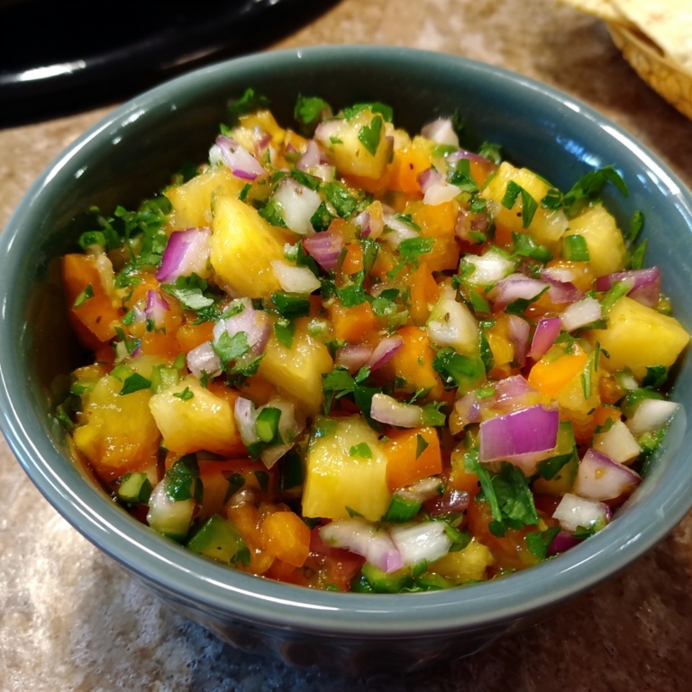 Fresh Pineapple Salsa