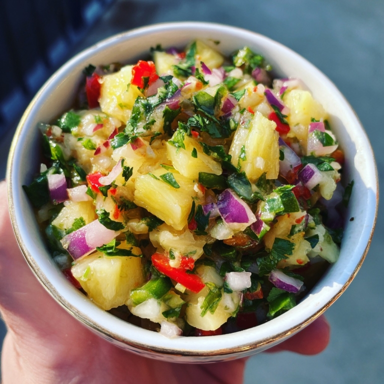 Fresh Pineapple Salsa