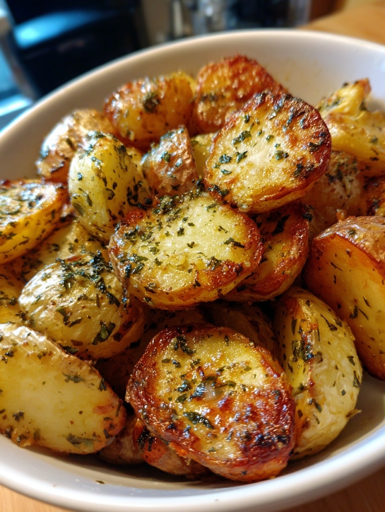 How to Make Garlic Herb Roasted Potatoes