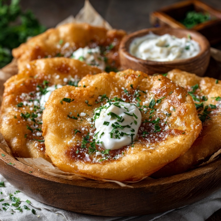 How to Make Hungarian Lángos Recipe