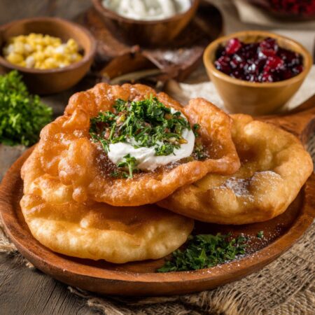Hungarian Lángos Recipe