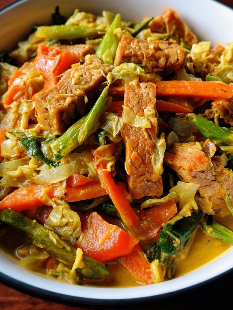 How to Make Indonesian Tempeh Curry Recipe