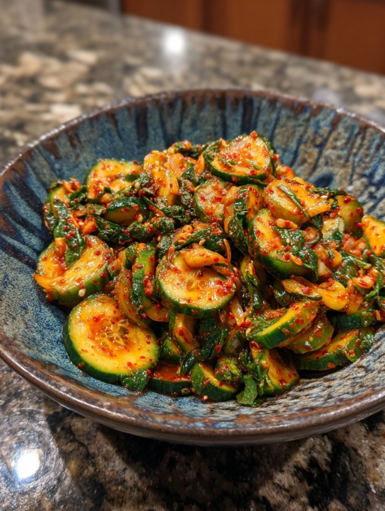 Korean Spicy Cucumber Salad (2)