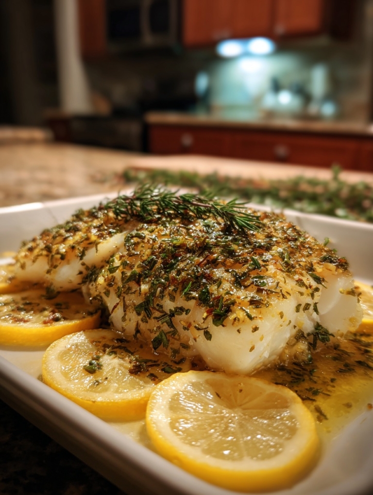 Lemon Herb Baked Cod: A Light Dinner Delight!