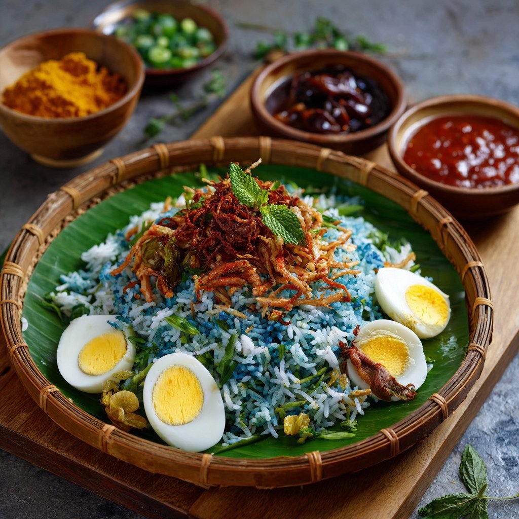 Malaysian Nasi Kerabu Recipe: Exotic Flavors Unveiled