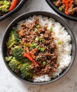 Meal Prep Ground Beef Teriyaki