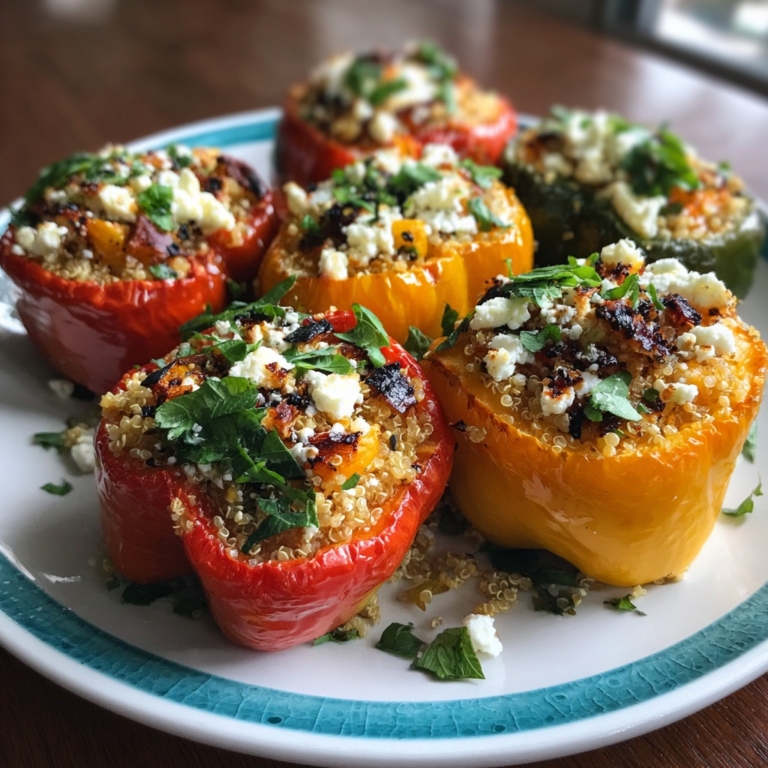 Mediterranean Stuffed Peppers
