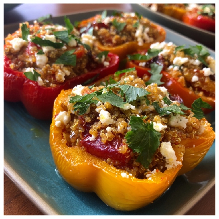 How to Make Mediterranean Stuffed Peppers
