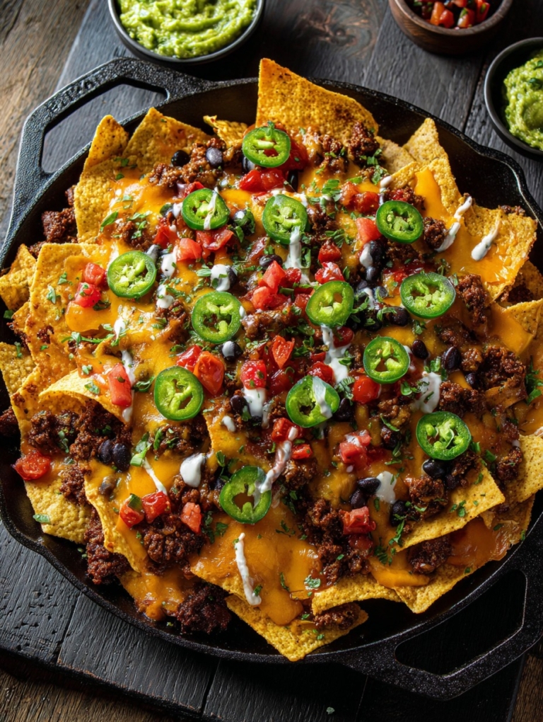 Loaded Tex-Mex Nachos Recipe: A Party Essential