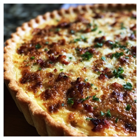 Quiche Lorraine Recipe: A French Brunch Classic