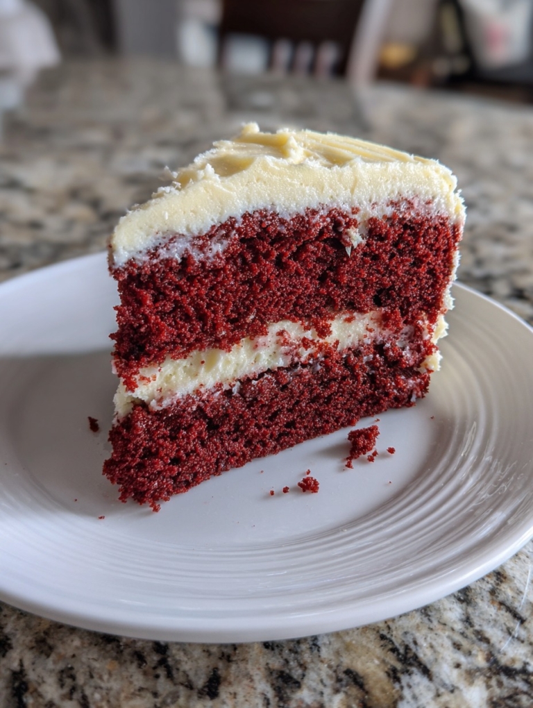 Fluffy Red Velvet Cake: Light, Luscious, and Lovely