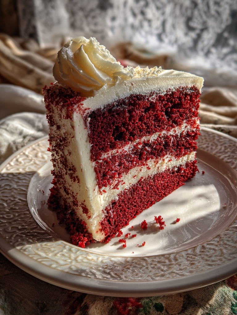 Red Velvet Cake with Cream Cheese Frosting: A Dream Dessert
