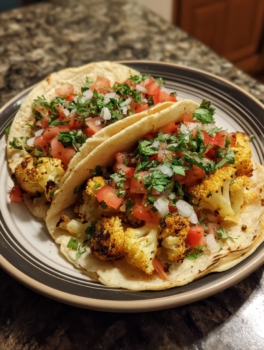 Roasted Cauliflower Tacos
