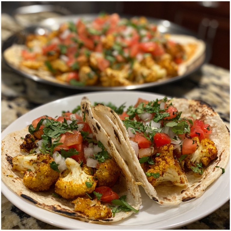 How to Make Roasted Cauliflower Tacos