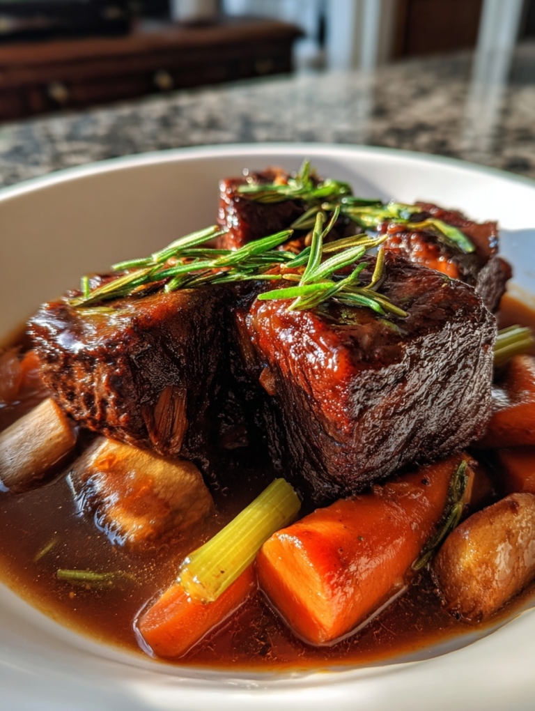 Red Wine Braised Short Ribs: A Restaurant-Worthy Classic