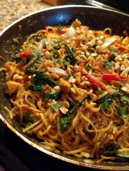 Spicy Thai Peanut Noodle