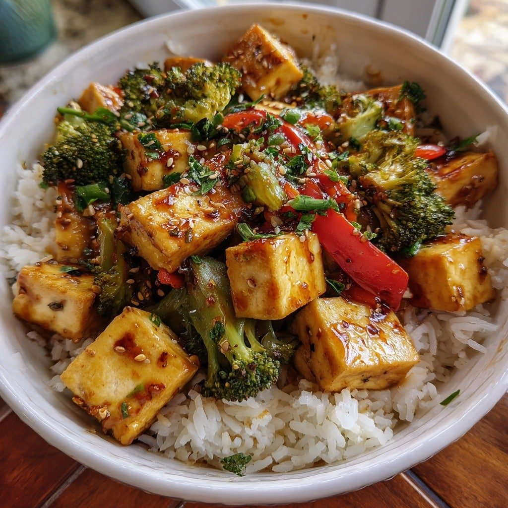 Teriyaki Tofu Stir-Fry